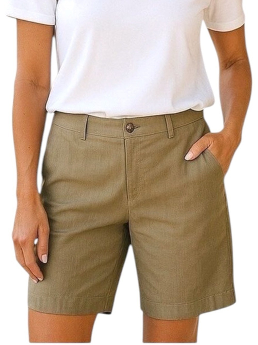 Tilley Bermuda Shorts 12” Inseam Lightweight Hiking, Golf or Outdoor Size 6 - Picture 2 of 7